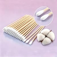 RIKWOG 200 Pcs Cotton Swabs, 6 Inch Long Ear Buds with Extra Long Wooden Handle Ear Picks for Cleaning, Jewelry, Polishing, Makeup, Dogs — image 5