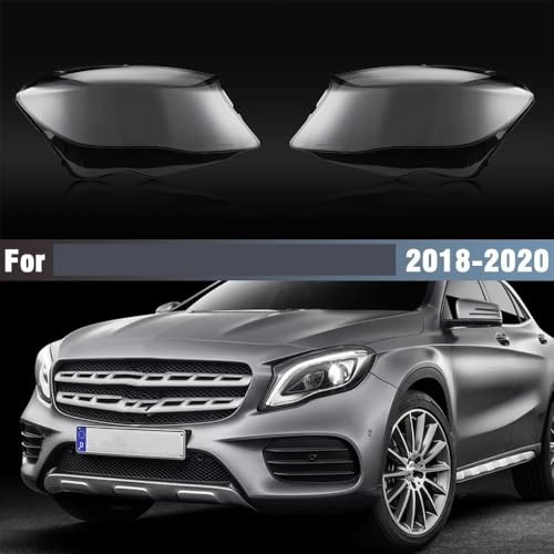 Abat-jour couverture phare Mercedes GLA W156 finition transparente premium