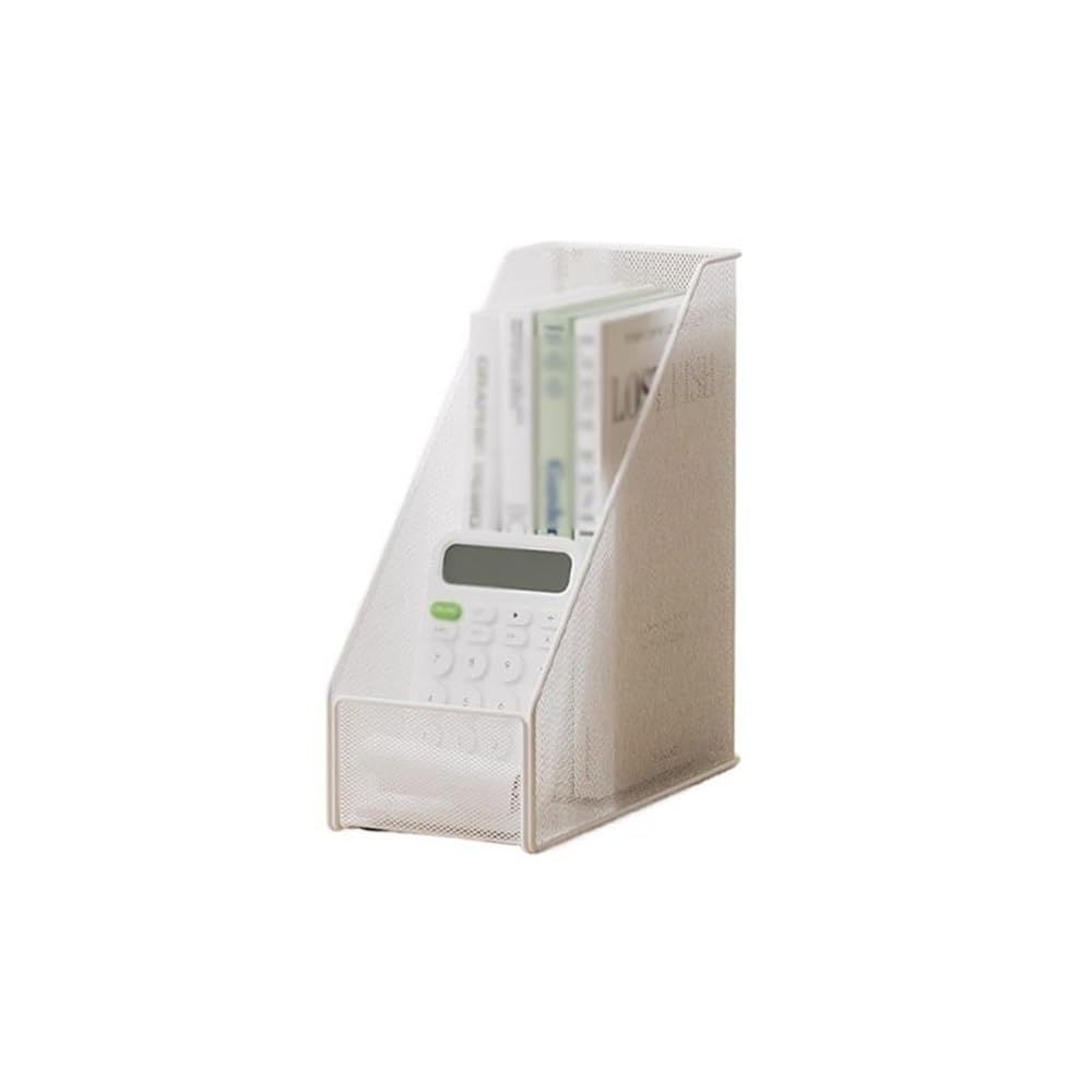 nanmenlong8 File Holder Vertical Metal Document Archiving Type File Holder for Home Office Supplies