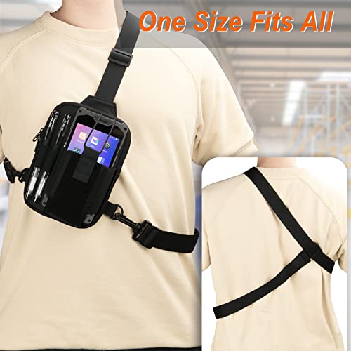 image for Homakover Scanner Holster, Universal Barcode Scanner Chest Harness, Ca