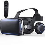 ▲ 100 vista ° VR: Se puede completar la inmersión de 360 ​​grados y tiene un amplio campo de visión de 100 grados. Alta calidad y tecnología de precisión garantizan que su mejor experiencia. Sobrevolar los Alpes, ver una película con un amigo lejano, la experiencia de un festival mundial, y el uso de los superpoderes de los personajes del juego-el mundo se expande infinitamente ..