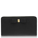 Ted Baker Geldbörse aus Leder mit goldfarbenen Metallic-Schleifen-Details – AINE