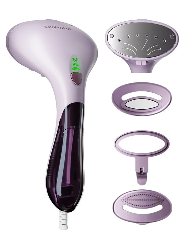 OWNAIR handheld garment steamer for clothes, 1800W steam iron press, 24g/min High Steam, Portable