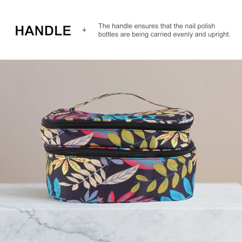 Bolsa de esmaltes de uñas para evitar roturas gracias a su tejido oxford de doble capa 3