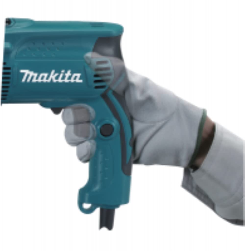 Makita HP1631K - Taladro Percutor 710W 1.9 Kg 3200 Rpm Portabrocas Auto