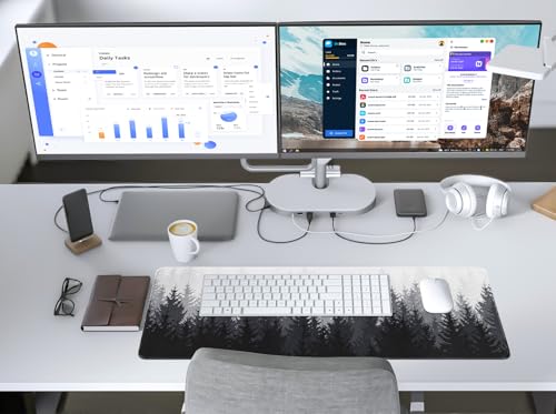 Meetcolor Desk Mat Forest, Keyboard Mats for Desk, 31.5" x 11.8" XL — view 3