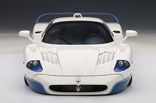 Amazon | AUTOart 1/18 マセラティ MC12 (パールホワイト/ブルー