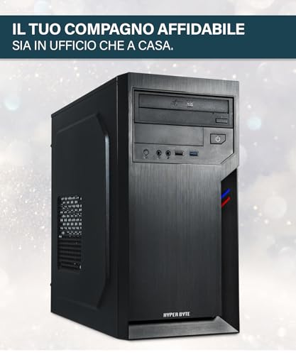 ® Office PC - Computer con AMD Athlon Pro da 3,4 GHz | 16 GB DDR4 di RAM | 512 GB SSD | Win 11 Pro | WLAN | DVD+RW | USB 3.0 | High End Office Tower PC - PC Desktop - Immagine 6