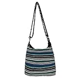 MATERIAL: Der Damen/ Teenager Hobo bag ist aus 100% Baumwolle. Der Tasche ist robust & stabil. Die einzigartige & stilvolle Beutel Tasche bietet Platz für alle wichtigen Sachen