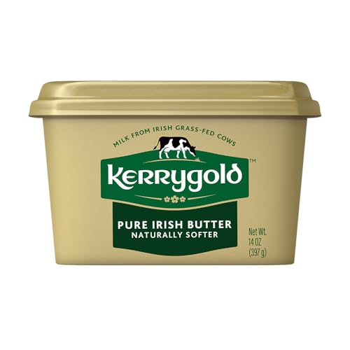 Kerrygold Grassfed Pure Irish Naturally Softer Butter Tub, 14oz