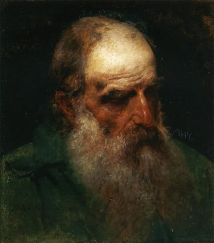 Francesco Hayez Studio Dal Vero Di Testa Di Vecchio sur toile