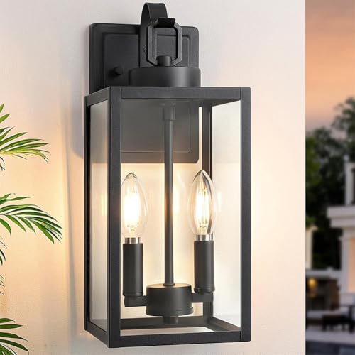Applique murale d'extérieur sans ampoule pour un éclairage étanche sur mesure