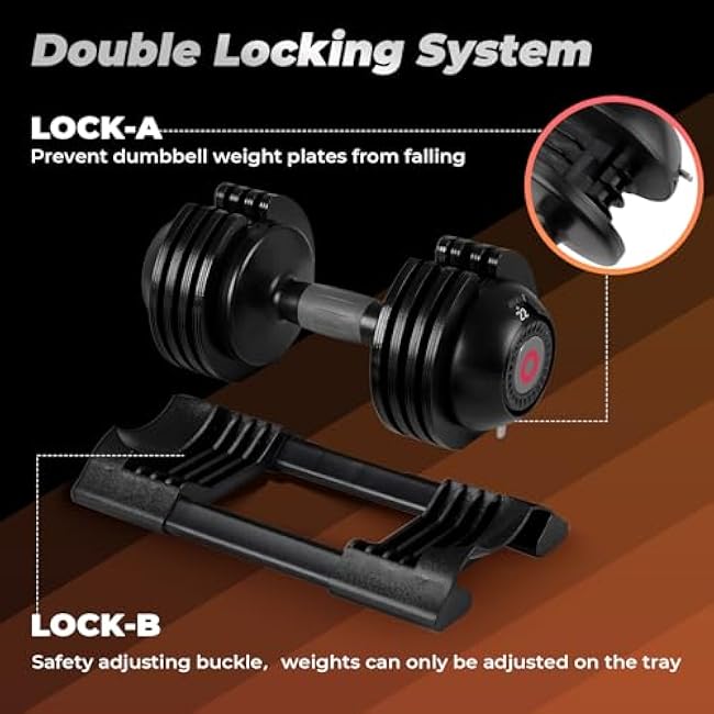 Adjustable Dumbbell Set