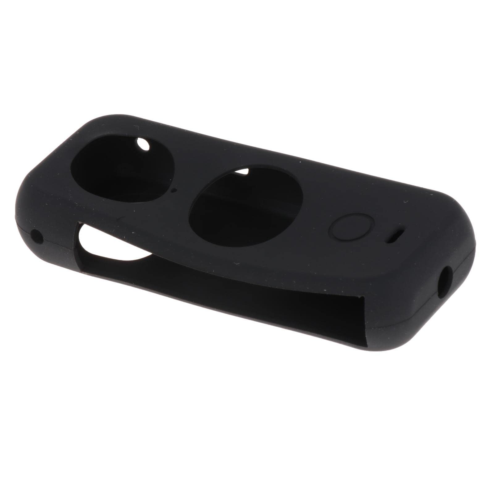 Custodia in silicone antigraffio per una fotocamera tascabile x2 accessori nero, Set da 5 (nero), See Description, come descrizione