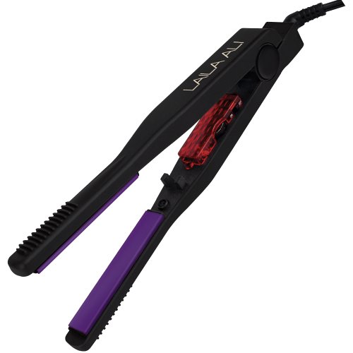 Laila Ali LAST2601 Ceramic Root Styler, Black and Purple