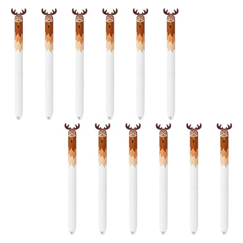 Set de 12 bolígrafos retráctiles de gel punta 0.5mm
