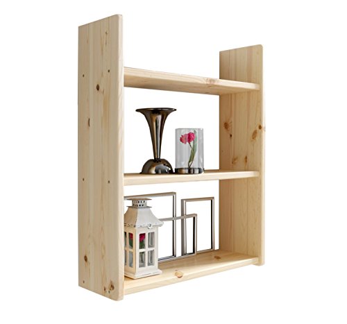 Preisvergleich Produktbild Ticaa Wandregal Hängeregal Kiefer Natur