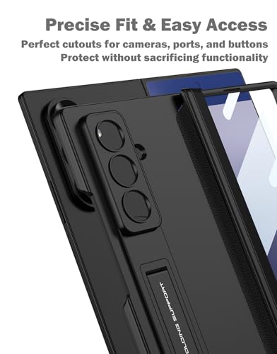 Coque Galaxy Z Fold 7 antichoc avec béquille pour visionnage mains libres