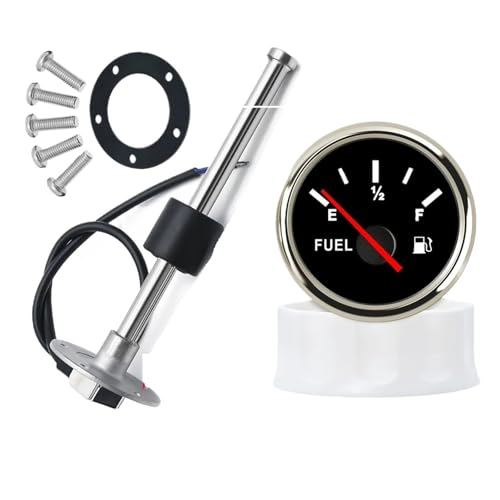 Jauge d'eau et carburant 0-190 Ohm avec capteur 450mm pour sécuriser vos sorties en mer