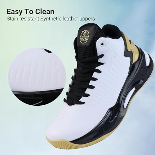 Image of Beita High Upper Basketball Shoes for Men Sneakers Breathable Sports Shoes Anti Slip