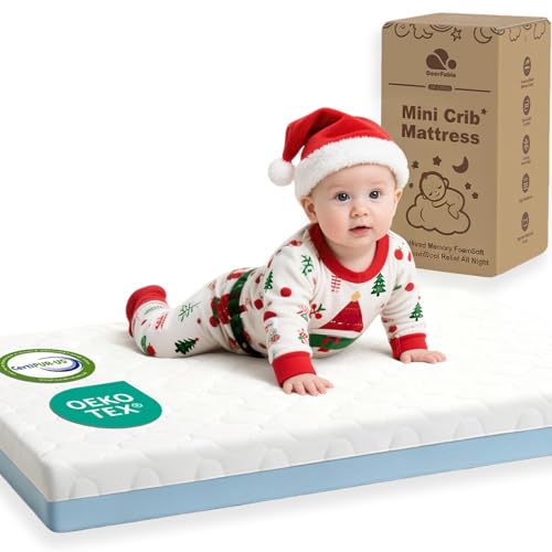 DeerFable Dual Sided Pack and Play Mattress, 3 Inch Thick ...