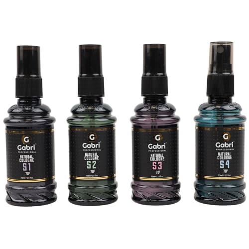 Gabri Professional Aftershave Cologne Gift Set for Men – 4x75ml Natural Cologne Mix, Eau de Cologne Spray, Long-Lasting Fragrance for Barbers, Travel, and Daily Use - Image 6