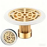 Diverses occasions : siphon de douche parfait pour les éviers de cuisine, les sols de salle de bain, les toilettes et d'autres occasions. Le noyau d'écoulement de sol vous aide à garder votre salle de bain propre, sèche et confortable, outils importants et accessoires exquis