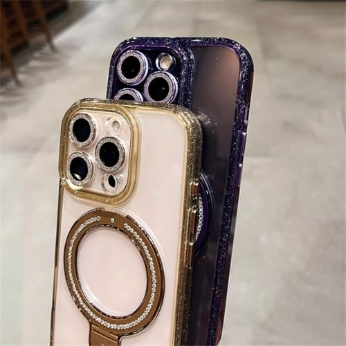 Coque iPhone 15 anti-jaunissement magnétique pour protéger l'appareil photo des chutes
