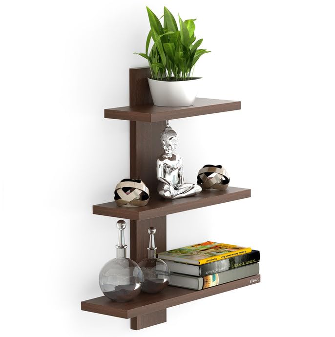 Elegant Wall Shelf and Display Rack, Large | Material :MDF PreLam Sheet12.5 Cm x 20 Cm x 40 Cm.-image-43