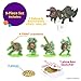 DecoSet® Teenage Mutant Ninja Turtles™ Pizza Power Cake Topper, 6-Piece Cake Decoration With Turtle Figurines, Cake Pic, And Pizza Launcher ! | For Birthday, Parties, Celebration