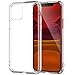 Shamo's Case for Apple iPhone 11 Cover (2019), 6.1-Inch, Shock Absorption TPU Rubber Gel Transparent Anti-Scratch Clear Back, HD Crystal Clear