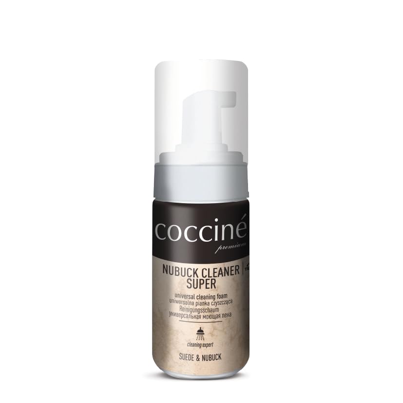 Kit Entretien Daim & Nubuck Cocciné Eco – Nettoyant, Spray Protecteur, Brosse, Déodorant, Pour Chaussures Et Accessoires