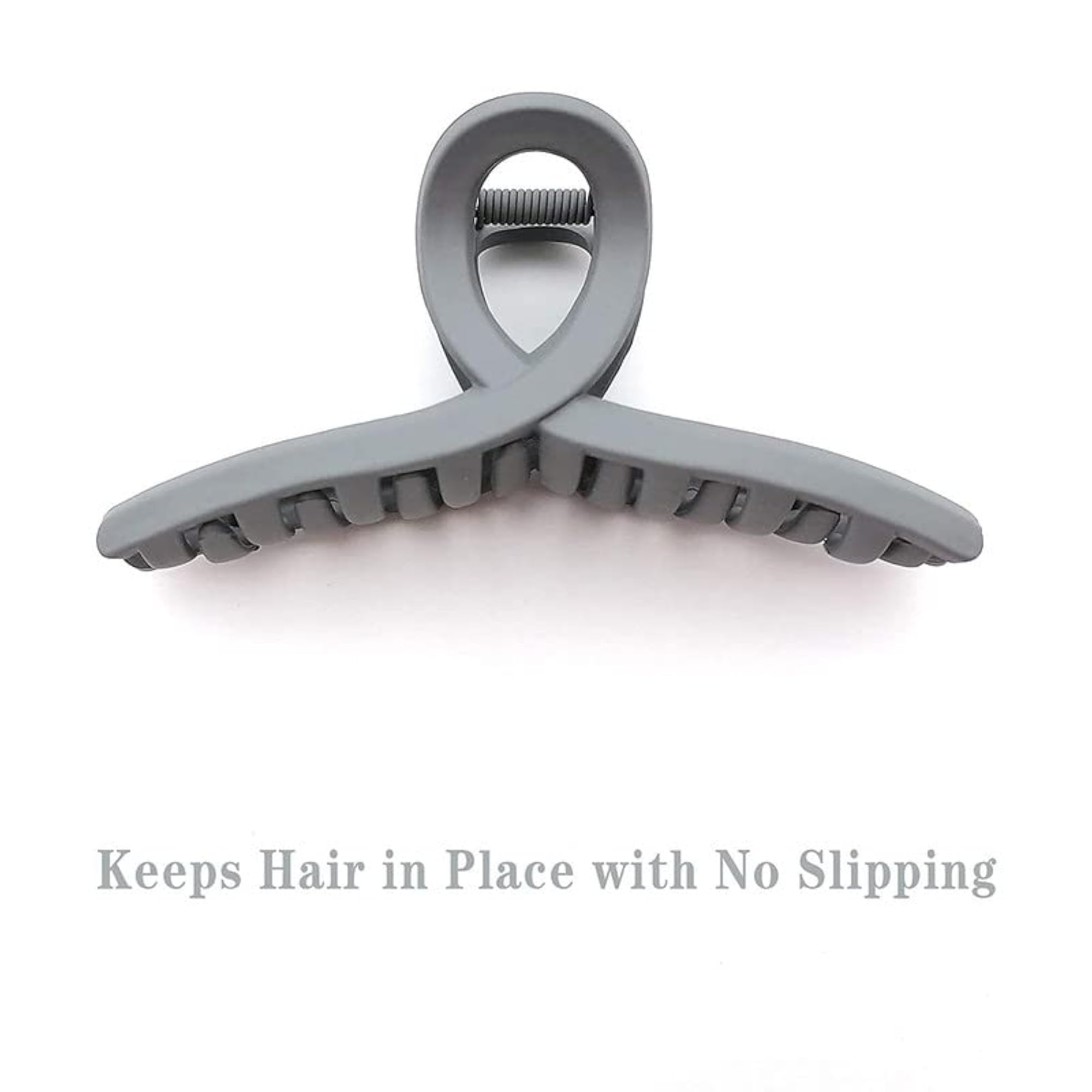 Hair Claw Clips Large No Slip Matte Jaw Butterfly Clip