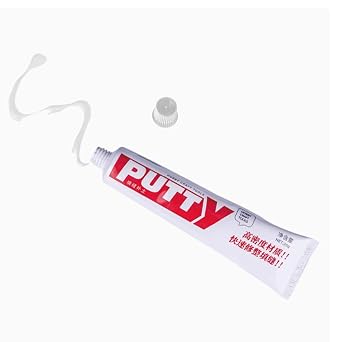 High-Density Gap Filling Putty for Model Kits, Military Models & Figurines Fast Drying, Non-Shrink, Sandable White/Black/Gray White