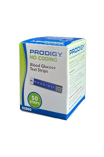 Prodigy Diabetes Care 52802400 Blood Glucose Test Strips - Pack Of 50 #TOP1