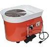 SMT- 250W Electric Pottery Wheel 25cm Pottery Forming Machine Pottery Wheel DIY Clay [P/NET-TOOL002-250-Red]
