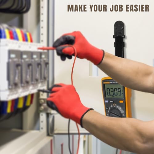 Lenink Magnet Hanger Compatible with Fluke Instruments Multimeter, Magnetic Hanging Loop Strap Meter Magnet Hanger Kit - Thumbnail 7