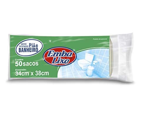 Embalixo Saco Lixo Pia E Banheiro Branco