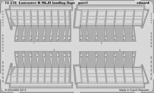 Lancaster B Mk.II Landing Flaps 1:72 Eduard Photoetch EDP72578