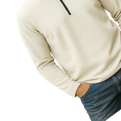 Image of RodZen Men's Cotton Blend Full Sleeve Solid Henley T Shirts