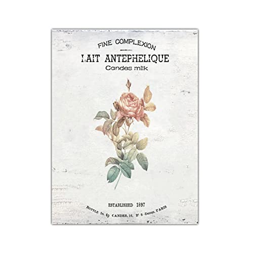 Panneau en bois bouquet de fleurs decoration murale 45x61 cm