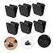 Yardwe 6pcs Ceiling Mount Bracket for Dog Potty Pads Puppy Training Mats Wall Mount Holder for Dog Mats