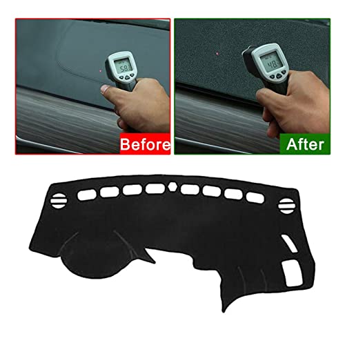 Parasol de salpicadero para Kia Cerato 2015 alfombrilla negra protectora 6
