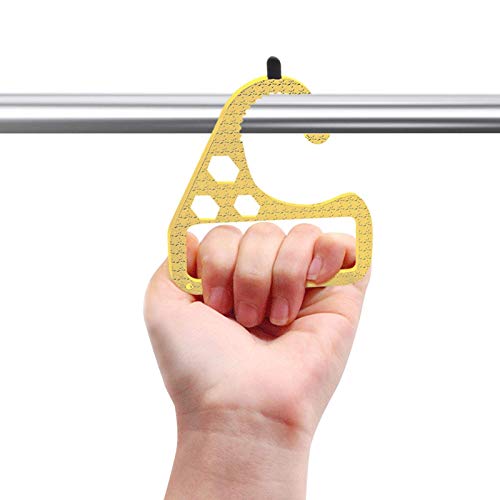 Preisvergleich Produktbild Watermelon 2er Pack No Touch Türöffner Tool Handheld EDC Schlüsselbund Tool Berührungsloser Metro Pull Ring Für Touchscreens, Aufzüge, Geldautomaten, Türen in der Öffentlichkeit
