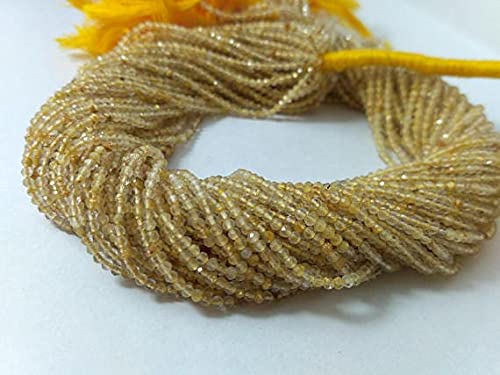 Quartz rutilé doré en micro perles pour sublimer vos bijoux de mariage faits main