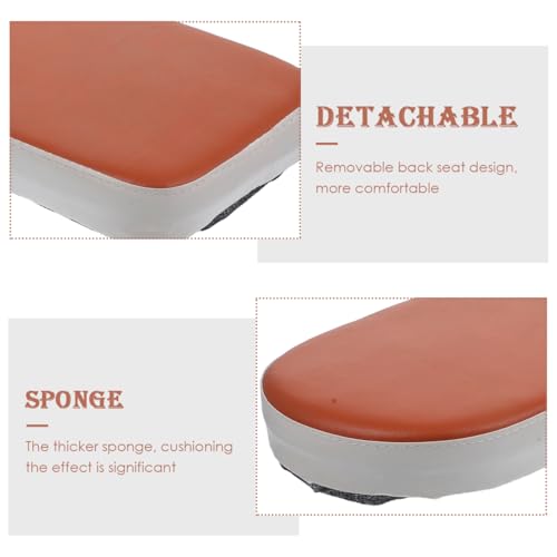 Coussin de chaise de vélo stationnaire Balacoo marron taille M - 4