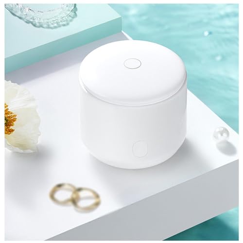 POHTYIT Rimuovi Tartaro Denti Ultrasuoni 49khz Ultrasonic Jewelry Dentures Cleaner, Pulizia Tartaro Denti, 120ml Portatile Ultrasonic Cleaner Pulizia Gioielli