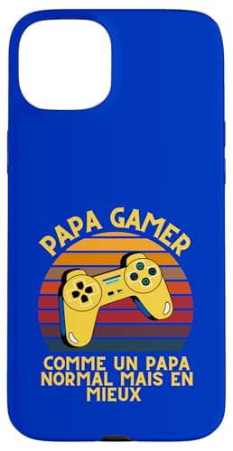 DAD GAMER Like A Normal Dad But Better Father �r�f�I�Q�[�� �X�}�z�P�[�X iPhone 15 Plus �p