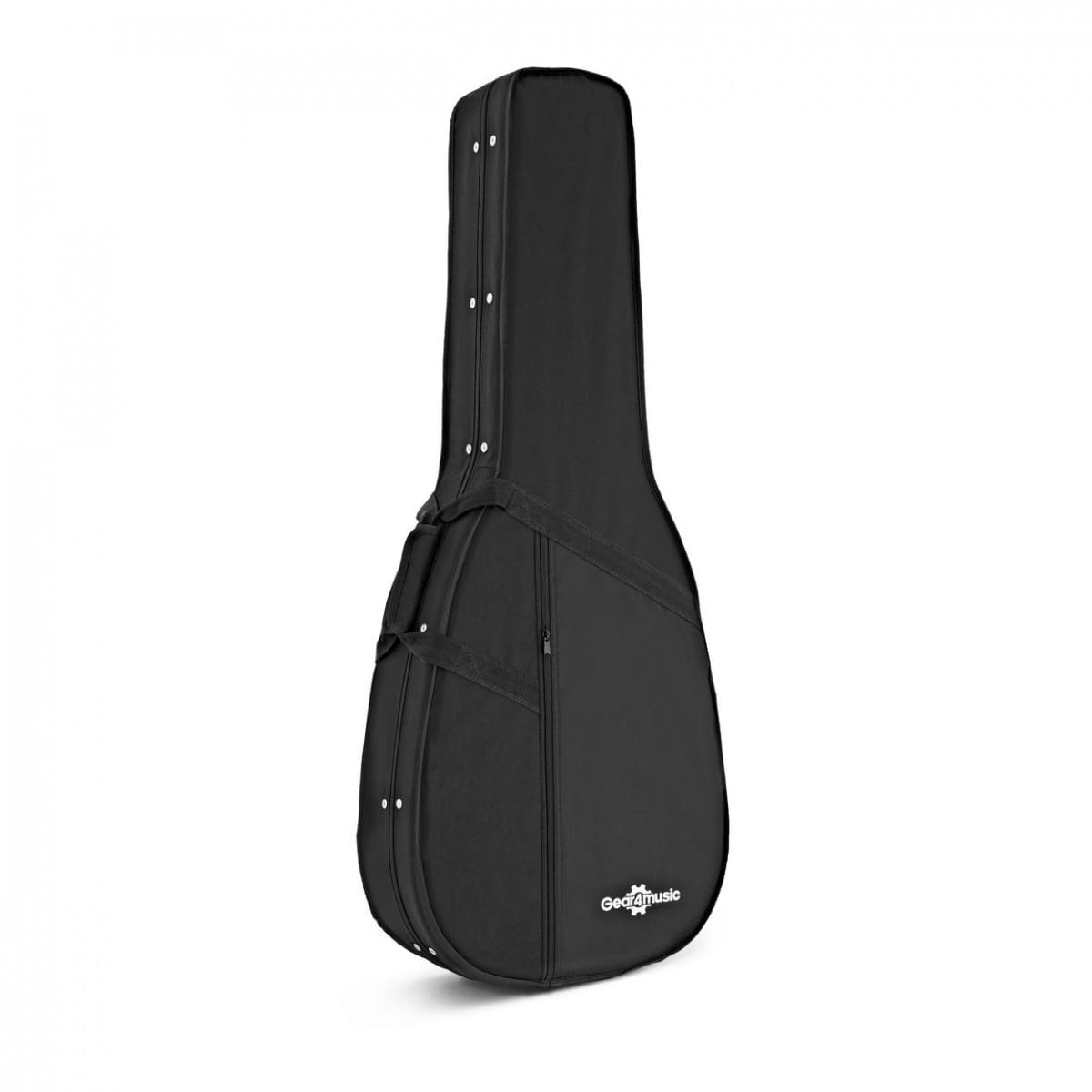 gear4music Leggera custodia in schiuma per chitarra acustica con cinghie