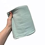 SageAbay Bengkung Belly Binding Wrap Lightweight GOTs certified organic cotton serged edges 17 yards (Frosty Green)